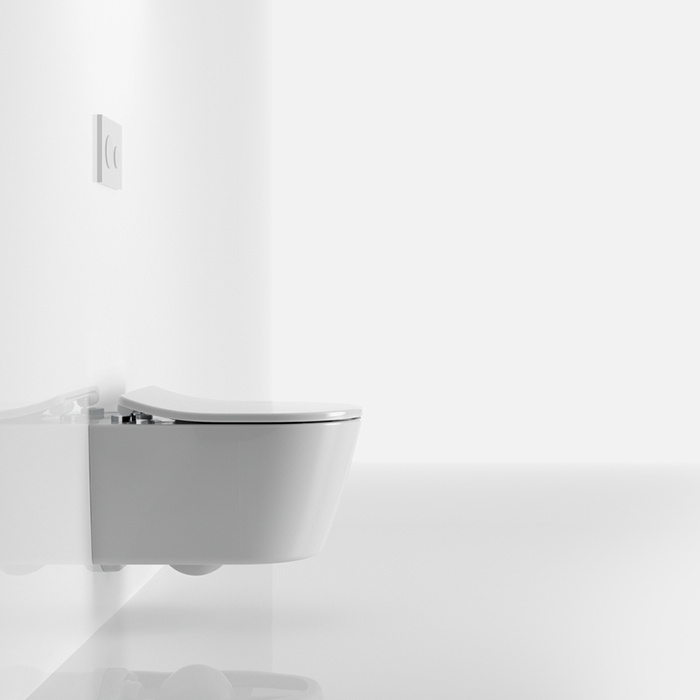 TOTO RP Унитаз подвесной NEW 54x38x33см, с сиденьем TC513F, цвет: белый