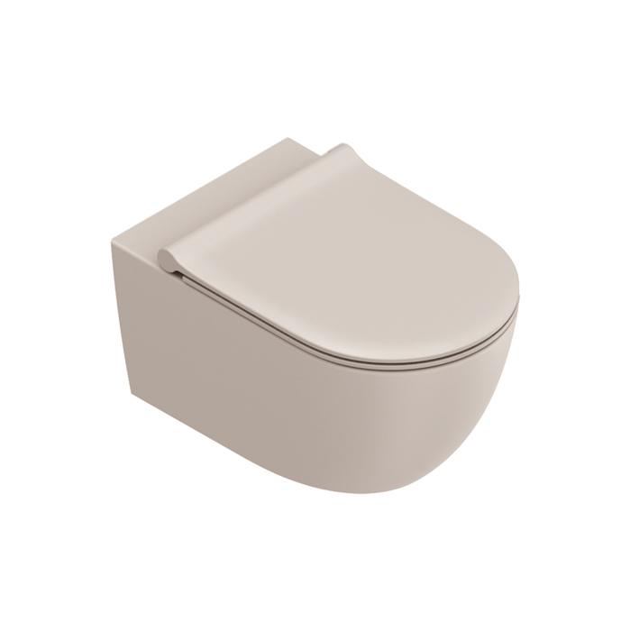 Catalano Sfera Унитаз подвесной 55x35см, , безободковый, смыв Tornado, покрытие Twinglaze+ цвет: Seta Satinato