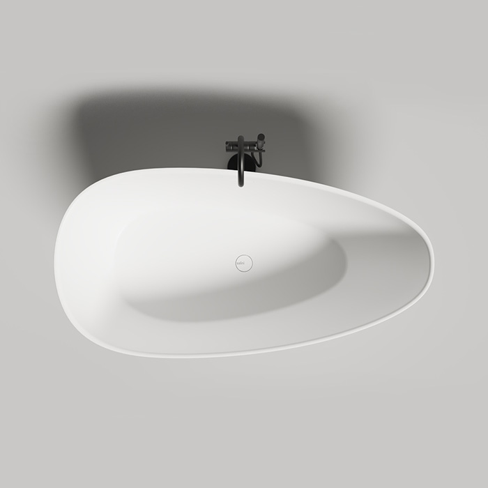 Salini Paola Ванна 160х80см., отдельностоящая, S-Sense, цвет: белый глянцевый