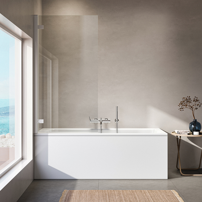 Ideal Standard Dolce Vita Ванна 170x70 см, встраиваемая, акрил, без панелей, перелива, ножки в комплекте, цвет: белый глянец
