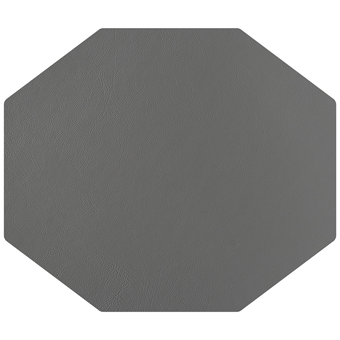 ADJ Шестиугольный плейсмат, 44,5x38 см., цвет: черный/серый