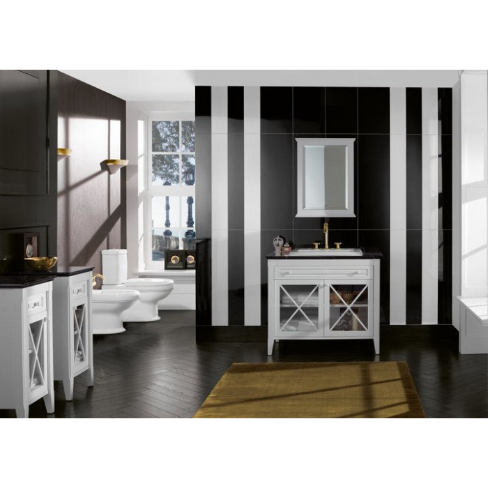 Villeroy&Boch Hommage Унитаз-моноблок 37х72.5х39см., крепеж в комплекте, CeramicPlus, цвет: белый