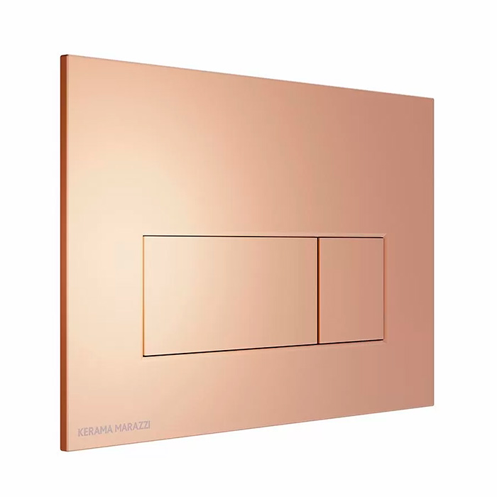 Kerama Marazzi Кнопка управления для скрытых систем инсталляции, цвет: розовое матовое золото