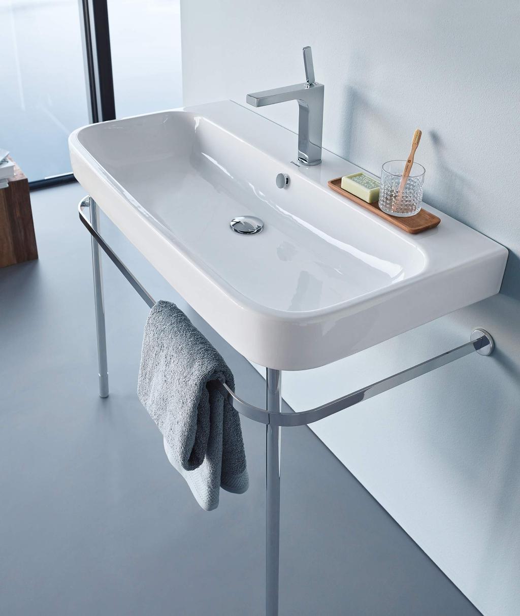 Duravit Happy D.2 Раковина 100х50.5 см, без отв., с переливом, цвет: белый