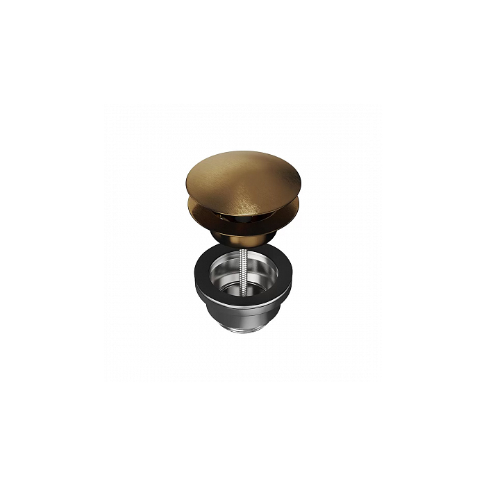 Kerama Marazzi Донный клапан для раковины, цвет: потертая бронза