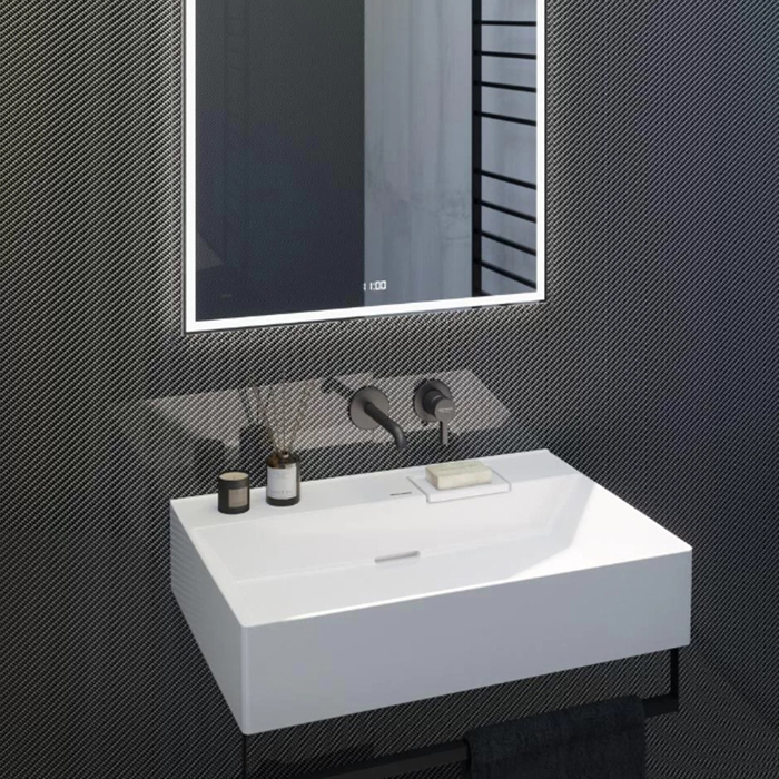 Kerama Marazzi Logica Раковина подвесная, 70х48см., без отв., цвет: белый глянцевая