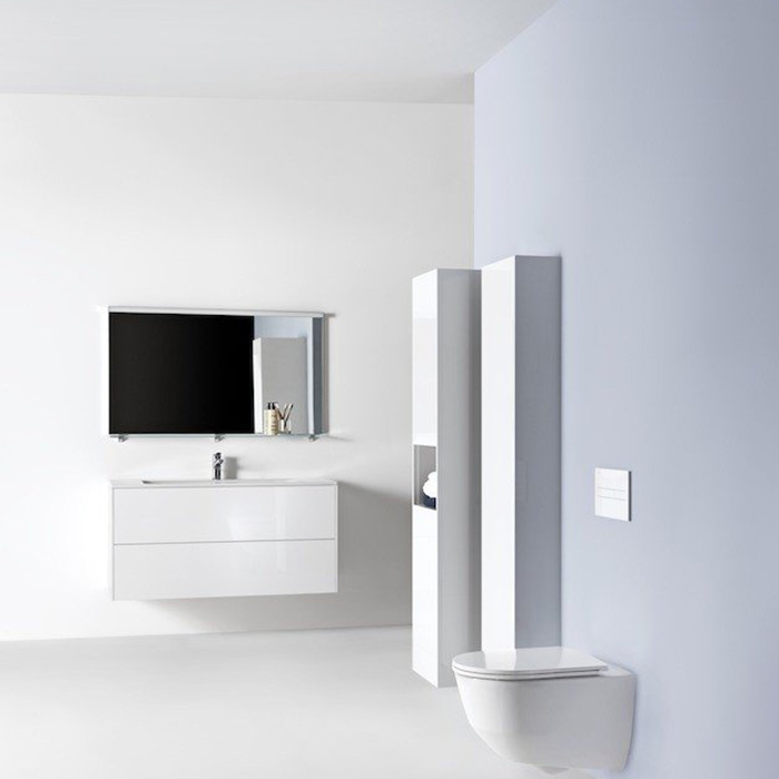 Laufen Pro S Комплект, раковина и база 120x50x61см, с 2 ящиками с мех. push-and-pull, цвет: белый матовый