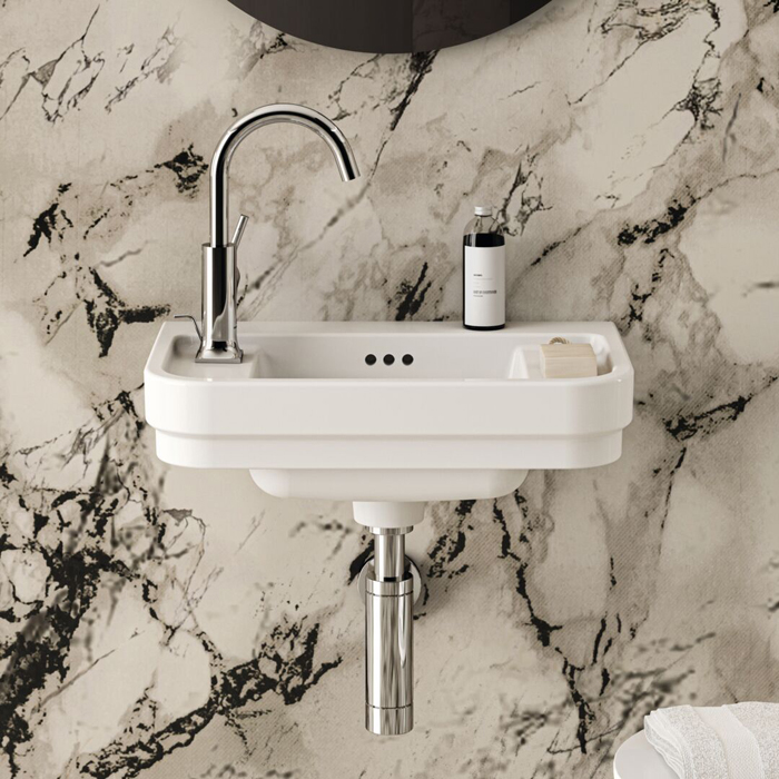 Ideal Standard Calla Раковина 50х32xh18см., подвесная, с 1 отв.,  Sx, с крепежом, цвет: белый глянец