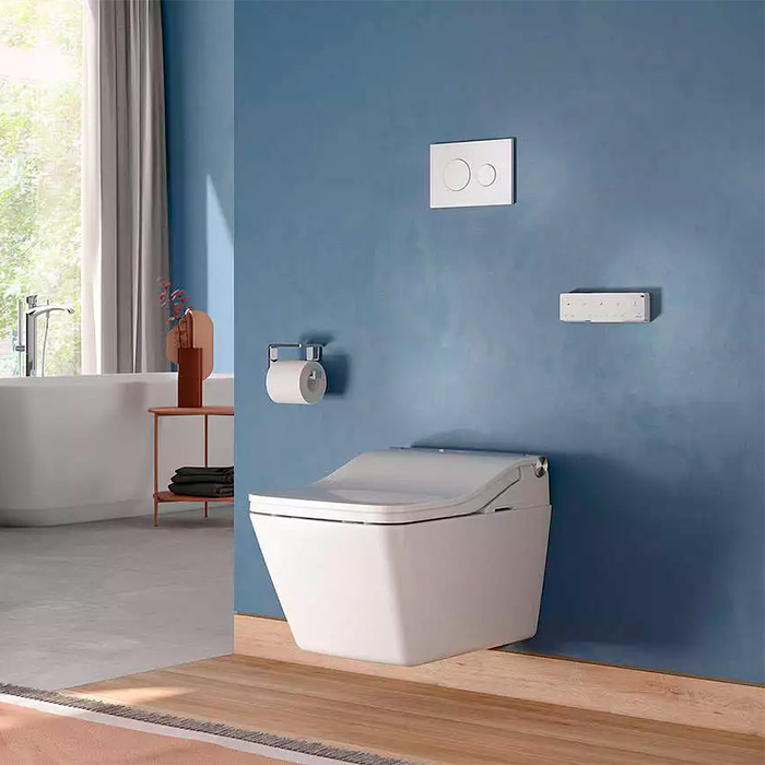 TOTO Washlet SW Сиденье 579x391x108мм, с дистанционным управлением, для унитаза: CW522EY, цвет: белый