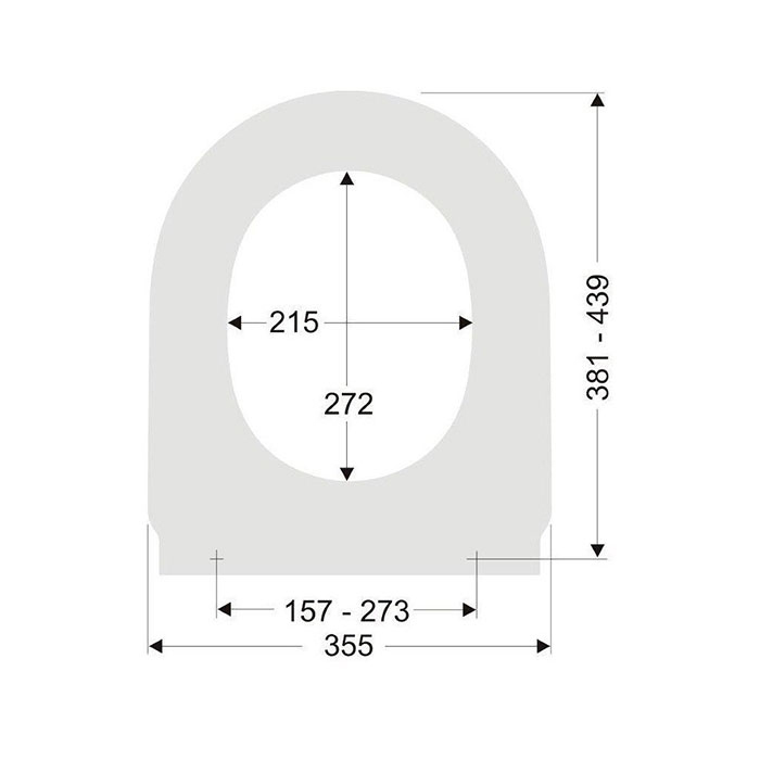 Duravit Starck 2 Сиденье для унитаза, (для 253309, 212909) петли сталь, микролифт, цвет: белый