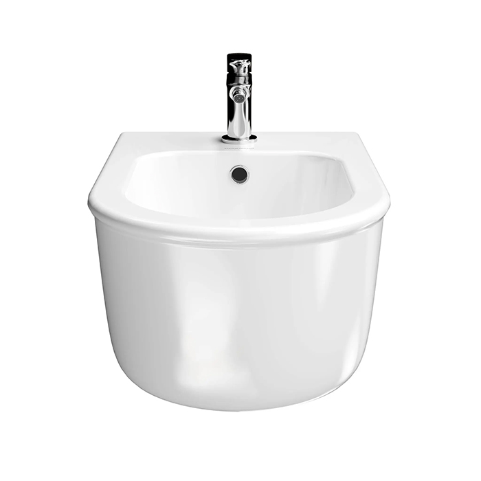 Kerama Marazzi Elegance Биде подвесное 53x35см, с 1 отв., цвет: белый глянцевый