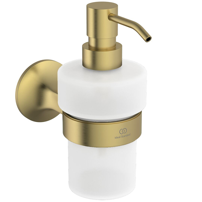 Ideal Standard La Dolce Vita Дозатор для жидкого мыла, подвесной, цвет: PVD Brushed Gold