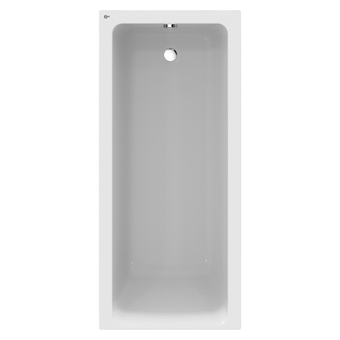 Ideal Standard Connect Air Ванна 180x80 см, встраиваемая, акрил, без панелей, перелива, без ножек, цвет: белый глянец