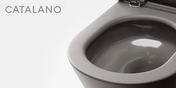 CATALANO - особенность матовых унитазов