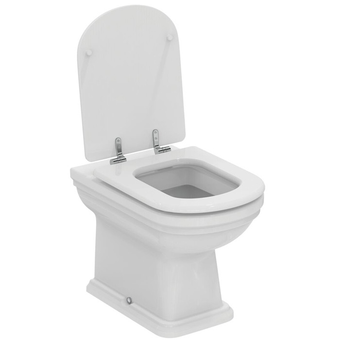 Ideal Standard Calla Унитаз приставной 54.5х36.5см., с сиденьем, цвет: белый