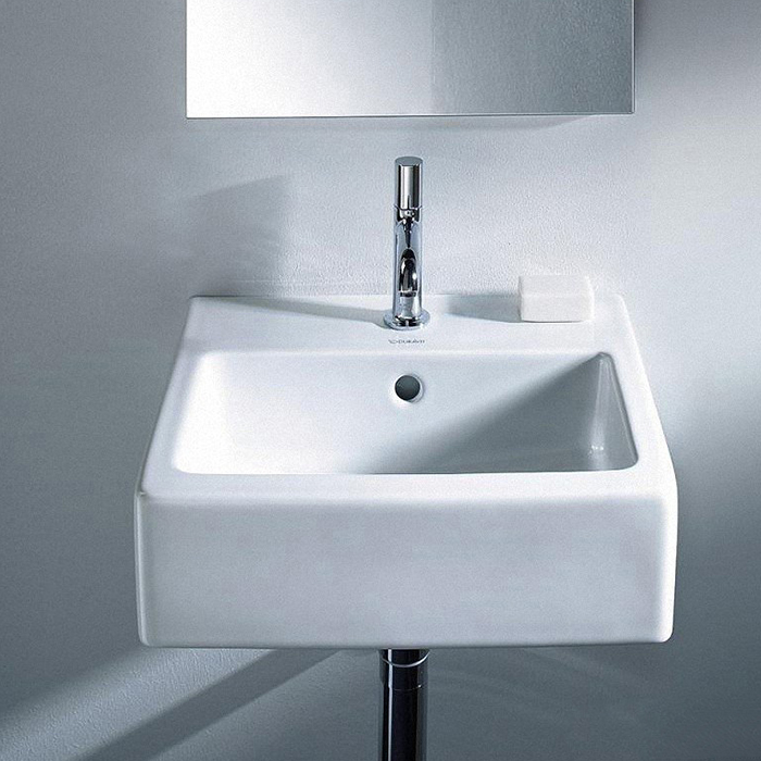Duravit Vero Раковина подвесная, 45х35см., с 1 отв., цвет: белый