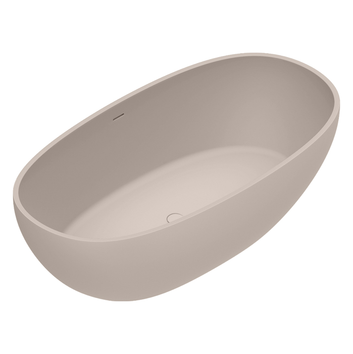 Catalano Solid Ванна отдельностоящая 176х91х52см, с переливом, сифон в комплекте, цвет: Seta Satinato