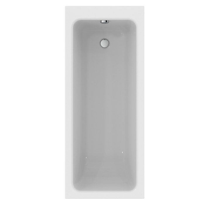 Ideal Standard Dolce Vita Ванна 170x70 см, встраиваемая, акрил, без панелей, перелива, ножки в комплекте, цвет: белый глянец