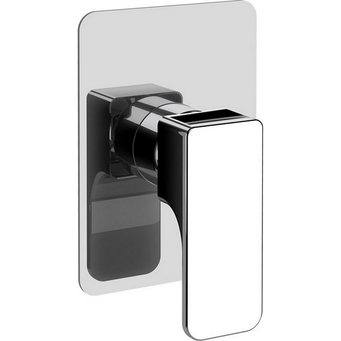 Cisal Cubic Встраиваемый однорычажный смеситель для душа, цвет: хром