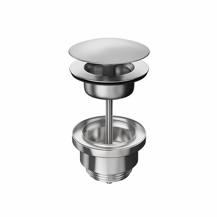 Kerama Marazzi Донный клапан для раковины, цвет: нержавеющая сталь