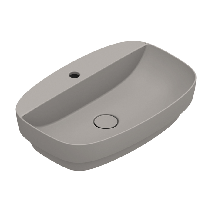 Catalano Alvea Раковина 60x40см встраиваемая, с 1 отв., цвет: Tortora Satinato