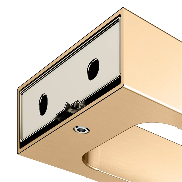 Keuco Edition 11 Полотенцедержатель, подвесной, двойной, цвет: brushed brass