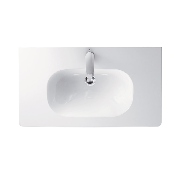 Duravit D-Code Раковина подвесная 85x48см, с 1 отв., с переливом, цвет: белый