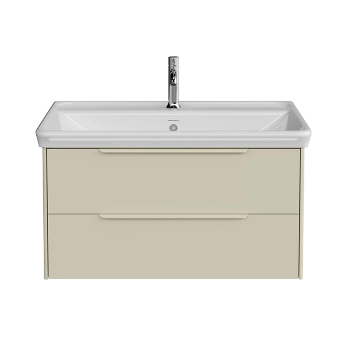 Kerama Marazzi Elegance Тумба подвесная 80см, 2 ящика, цвет: жемчужный лён