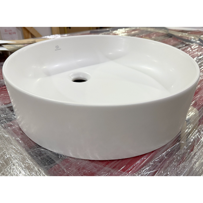 Ideal Standard Conca Раковина накладная d45хh12см, круглая, без отв., с крепежом, цвет: белый матовый