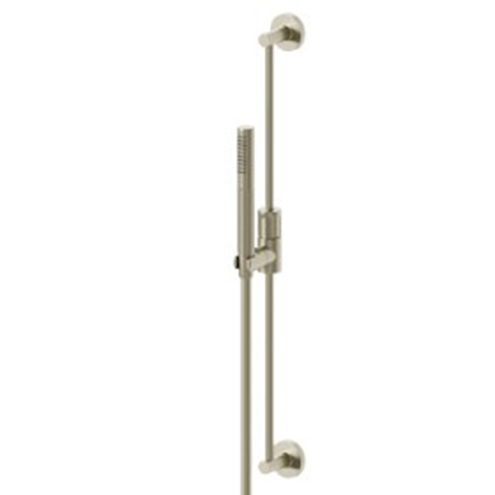 Newform Ionika bagno Душевой гарнитур, ручной душ на штанге, шланг 150см, цвет: PVD brushed pale gold