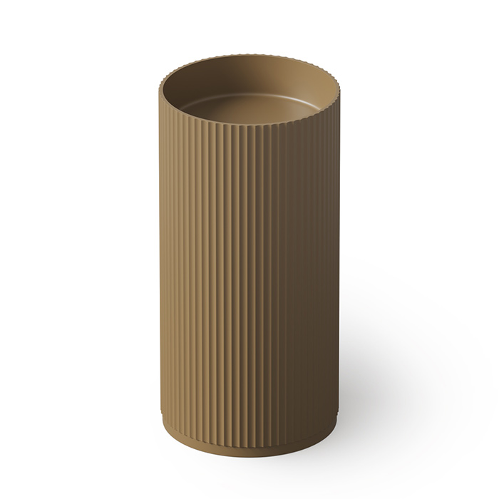 Dea Design Pedestal Basin Раковина напольная d450хh90см, цвет: dark camel