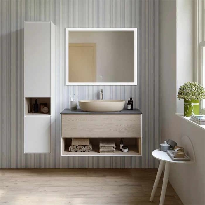 Kerama Marazzi Plaza Раковина накладная, 60х37см., с 1 отв., цвет: песочная матовая