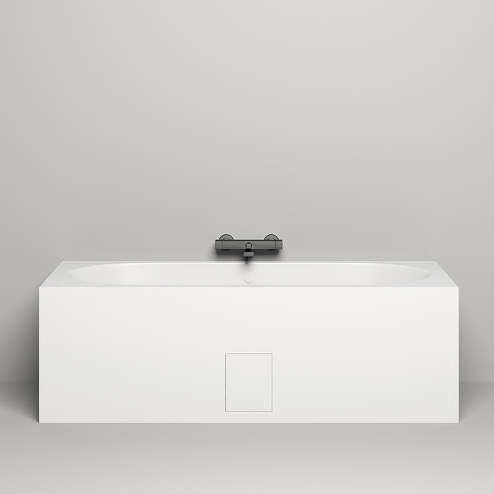 Salini Ornella Axis 170 Встраиваемая ванна 170х75х60см., прямоугольная, материал: S-Stone, цвет: белый матовый