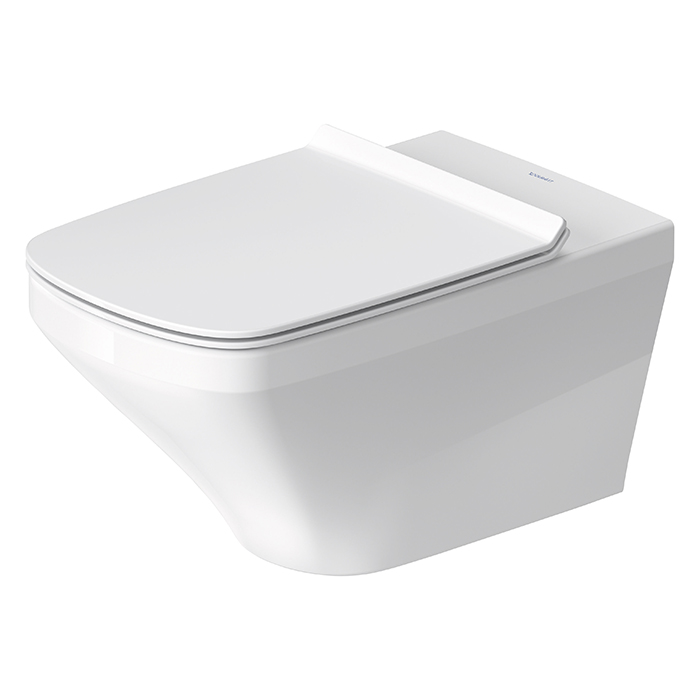 Duravit DuraStyle Унитаз удлиненный подвесной безободковый 62х37см., с креплением, цвет: белый 