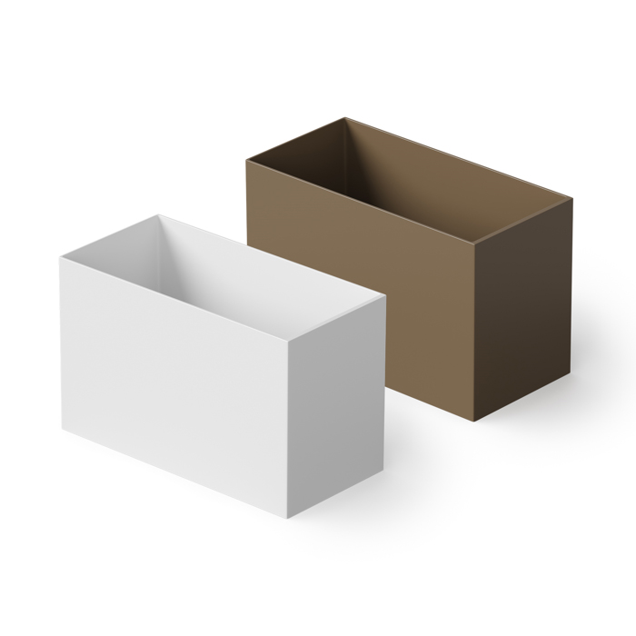 Dea Design Single Ванна 100х58х75см., отдельностоящая, Solid Surface, цвет: White №18