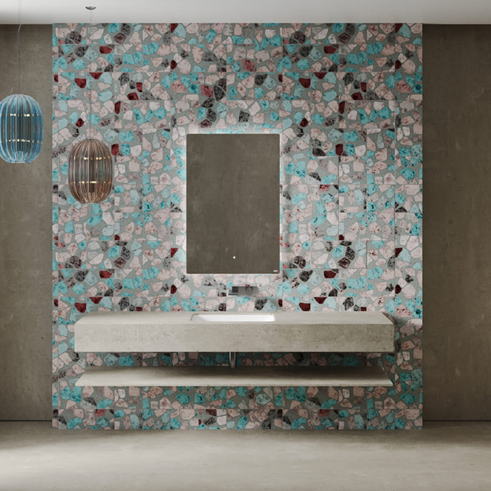 Salini Marea 06 Раковина врезная снизу 55х40х13.4cм., без отв., без перелива, мат-л: S-Sense, цвет: белый