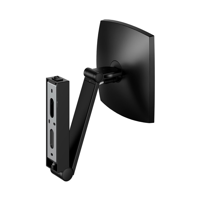 Keuco iLook_move Косметич. зеркало с подсветкой, с рычажным выкл., 200x200мм, IP 24, 3ой рычаг, увеличение x5 цвет: черный матовый