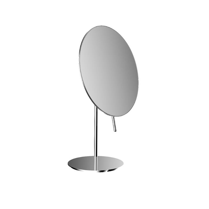 EMCO Pure Зеркало косметическое, Ø202мм, настольн., 3x кратное увеличение, цвет: хром