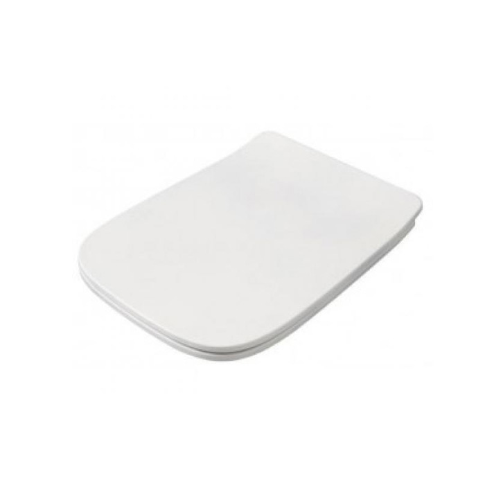 Artceram A16 Сиденье для унитаза, микролифт, цвет: белый матовый/хром