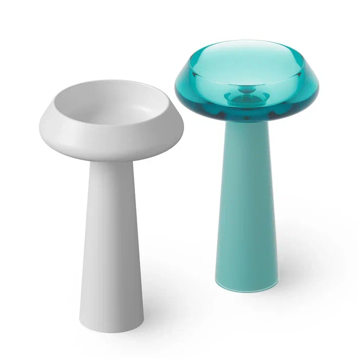 DEA DESIGN Pedestal Basin Раковина напольная d545хh900 мм, цвет белый матовый