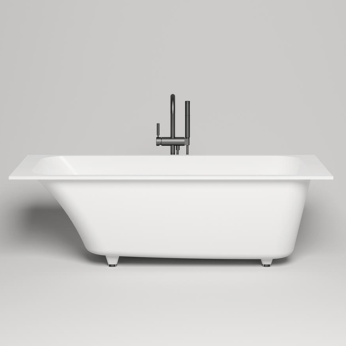 Salini Orlanda Встраиваемая ванна 180х80х60cм, прямоугольная, S-Sense, цвет: белый матовый