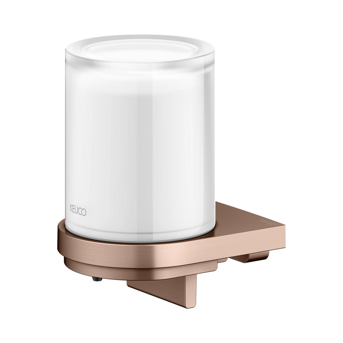 Keuco Collection Moll Дозатор для жидкого мыла, подвесной, цвет: brushed red gold