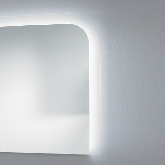 Burgbad Sinea Зеркало с подсветкой 160x64 см, сенсорный выкл.