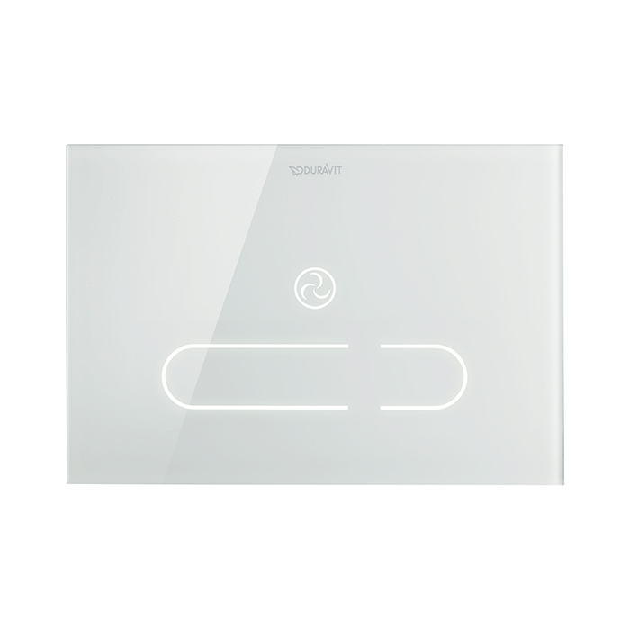 Duravit Starck F Plus Унитаз подвесной, безободковый, с сиденьем Sensowash, инсталляцией и клавишей, покрытие Hygieneglaze, цвет: белый