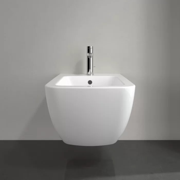 Villeroy&Boch Venticello Биде подвесное 37.5х56х28.5см., 1 отв., цвет: альпийский белый