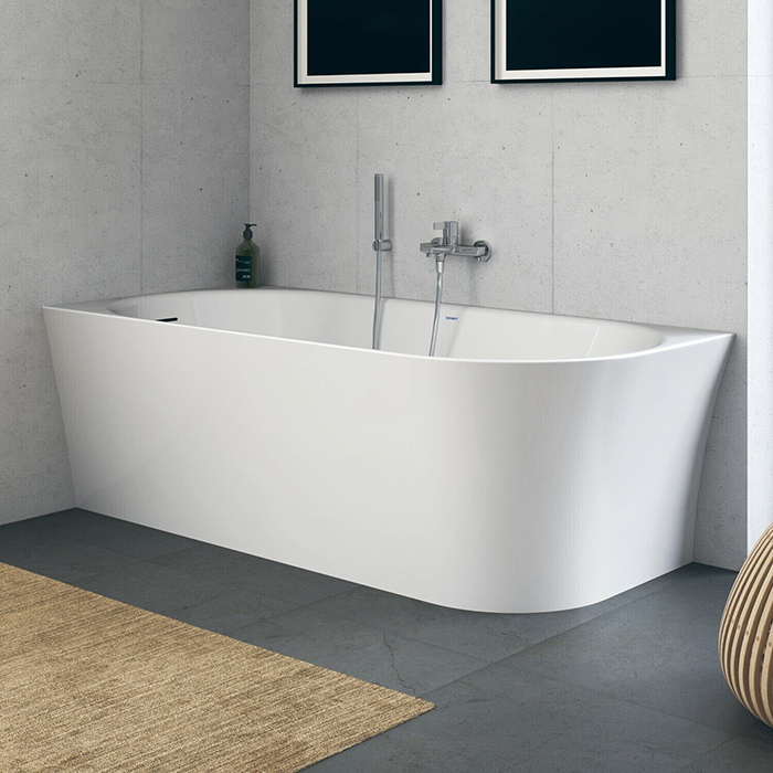 Duravit No.1 Ванна 170х100см., встраиваемая, вариант левый, цвет: белый