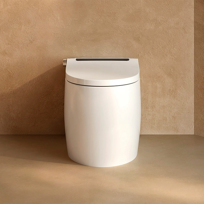 Arrow Pollux Унитаз Smart с функцией биде, 40x68см, напольный, безободковый, цвет: белый