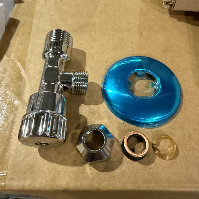 Ideal Standard Угловой вентиль для душа, 1/2", цвет: хром
