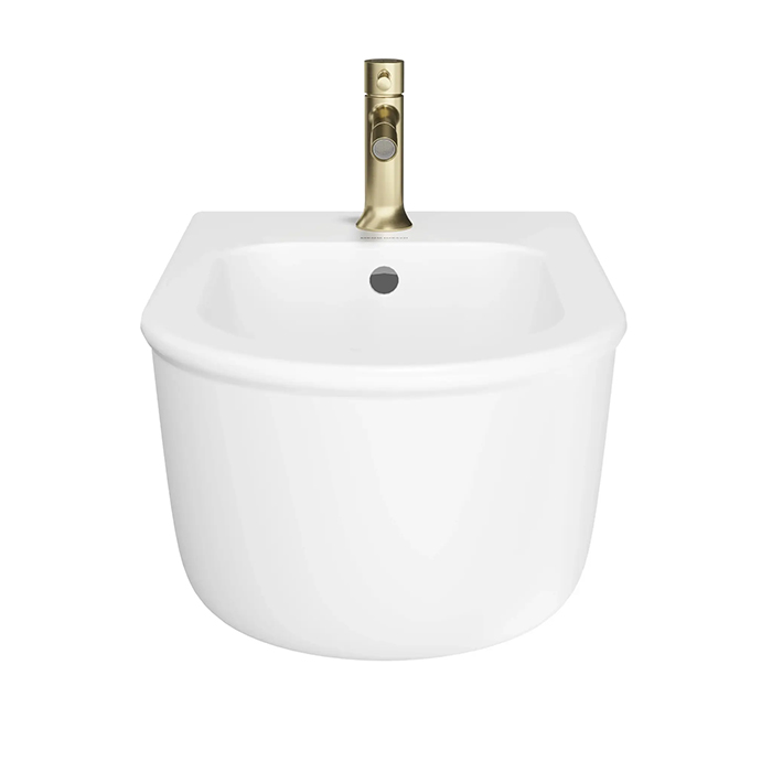 Kerama Marazzi Elegance Биде подвесное 53x35см, с 1 отв., цвет: белый матовый