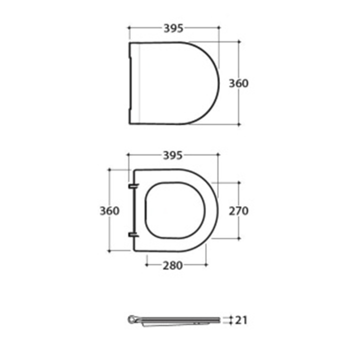 Globo Forty3 Сиденье быстросъемное для унитаза FOS04/FOS06/FO003, duroplast, с микролифтом, цвет: белый/хром